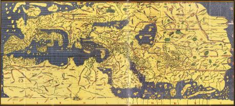 Planisphère d'Al-Idrisi (1154)