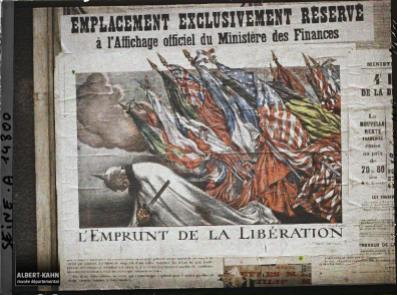 Groupe d'affiches de l'emprunt national, Paris, France. 18 octobre 1918 8